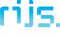 logo rijssolutions stijlvol volledig wit